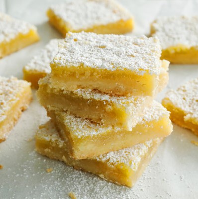 Salty Lemon Squares