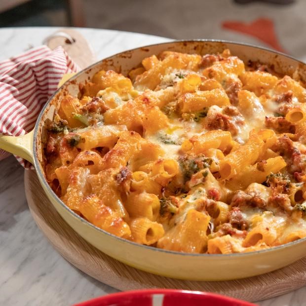 Baked Rigatoni with Sausage