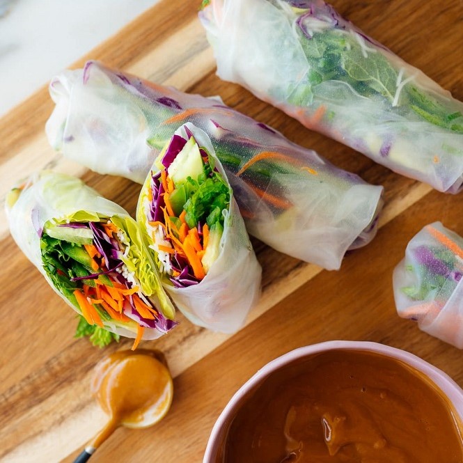 Nicole’s Vietnamese Veggie Rolls