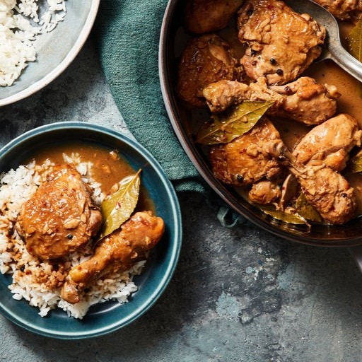 Coconut Milk Chicken Adobo